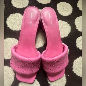 Marc Fisher | Barbie Pink Casper Block Heel Sz: 10